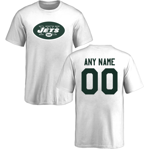 Youth New York Jets Design-Your-Own Short Sleeve Custom NFL T-Shirt->->Sports Accessory